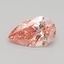 0.70 Ct. Fancy Intense Pink Pear Lab Grown Diamond