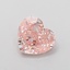1.10 Ct. Fancy Pink Heart Lab Grown Diamond