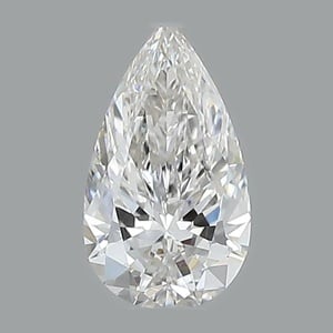 Pear diamond — real photo