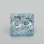 1.51 Ct. Fancy Intense Blue Princess Lab Grown Diamond