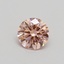 0.50 Ct. Fancy Intense Pink Round Lab Grown Diamond