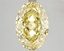 5.15 Ct. Fancy Vivid Yellow Oval Lab Grown Diamond
