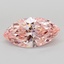 4.00 Ct. Fancy Vivid Pink Marquise Lab Grown Diamond