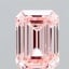 4.00 Ct. Fancy Intense Pink Emerald Lab Grown Diamond