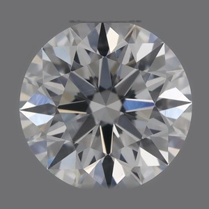 Round diamond — real photo