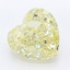 9.23 Ct. Fancy Yellow Heart Lab Grown Diamond