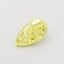 1.52 Ct. Fancy Intense Yellow Pear Lab Grown Diamond