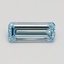 2.10 Ct. Fancy Intense Blue Emerald Lab Grown Diamond