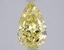 2.10 Ct. Fancy Intense  Yellow Pear Lab Grown Diamond
