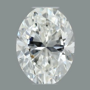 Oval diamond — real photo