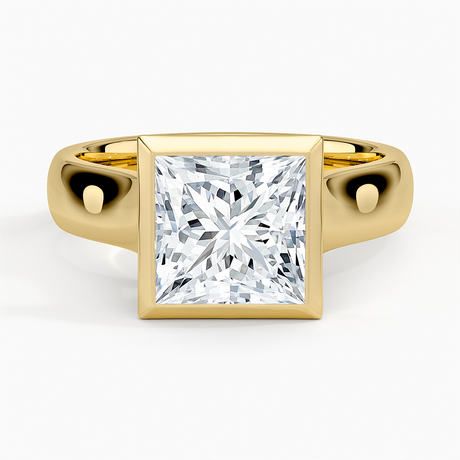 Luna 4mm Bezel Ring