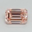 2.70 Ct. Fancy Vivid Pink Emerald Lab Grown Diamond
