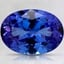 13.7x9.8mm Blue Oval Tanzanite