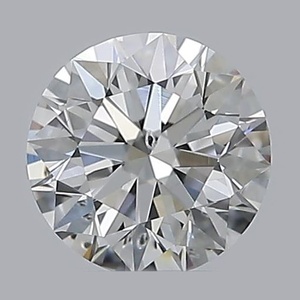 Round diamond — real photo