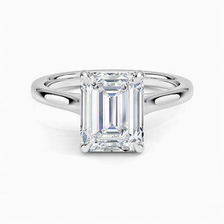 Platinum 2mm Provence Solitaire Ring