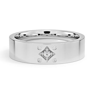 Custom 6mm Artemis Diamond Wedding Ring