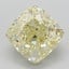 0.84 Ct. Fancy Light Yellow Cushion Diamond