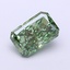 1.55 Ct. Fancy Vivid  Green Radiant Lab Grown Diamond