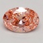 1.70 Ct. Fancy Intense Pink Oval Lab Grown Diamond