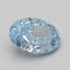 2.10 Ct. Fancy Vivid Blue Oval Lab Grown Diamond