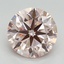 3.34 Ct. Fancy Intense Pink Round Lab Grown Diamond