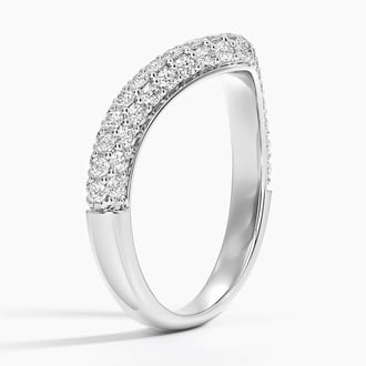 Adelaide Curved Lab Diamond Ring (7/8 ct. tw.)