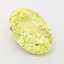 3.03 Ct. Fancy Intense Yellow Oval Lab Grown Diamond