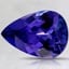 12.1x8.5mm Violet Pear Tanzanite