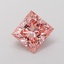 2.01 Ct. Fancy Intense Pink Princess Lab Grown Diamond