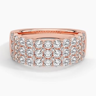 Three Row Lab Diamond Ring (1 1/2 ct. tw.)