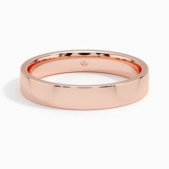 Mojave 4mm Wedding Ring in 14K Rose Gold