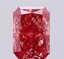 3.94 Ct. Fancy Vivid  Pink Radiant Lab Grown Diamond