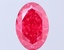 5.04 Ct. Fancy Vivid Pink Oval Lab Grown Diamond
