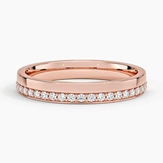 3mm Austin Diamond Ring in 14K Rose Gold