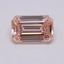 1.03 Ct. Fancy Pink Emerald Lab Grown Diamond