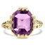 Edwardian Amethyst Cocktail Ring