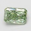 2.10 Ct. Fancy Vivid Green Radiant Lab Grown Diamond