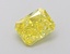 1.06 Ct. Fancy Vivid Yellow Radiant Lab Grown Diamond