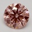 2.39 Ct. Fancy Intense Pink Round Lab Grown Diamond