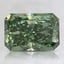 2.17 Ct. Fancy Vivid Pacific Green Radiant Lab Grown Diamond