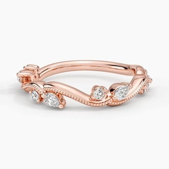 Milgrain Vine Diamond Ring (1/4 ct. tw.)