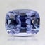 7.9x6mm Unheated Violet Cushion Sapphire