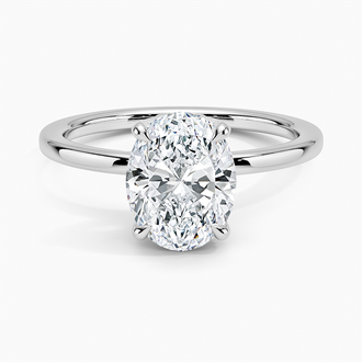 18K White Gold Lumiere Diamond Ring