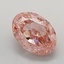 3.48 Ct. Fancy Vivid  Pink Oval Lab Grown Diamond