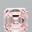 2.50 Ct. Fancy Intense Pink Asscher Lab Grown Diamond