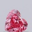 0.38 Ct. Fancy Vivid Pink Heart Lab Grown Diamond