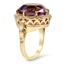 The Bansi Ring, smalltop view on a hand
