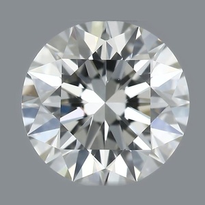 Round diamond — real photo