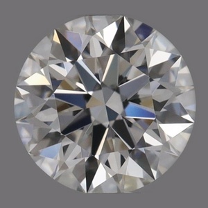 Round diamond — real photo