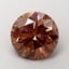 3.03 Ct. Fancy Intense Brownish Pink Round Lab Grown Diamond